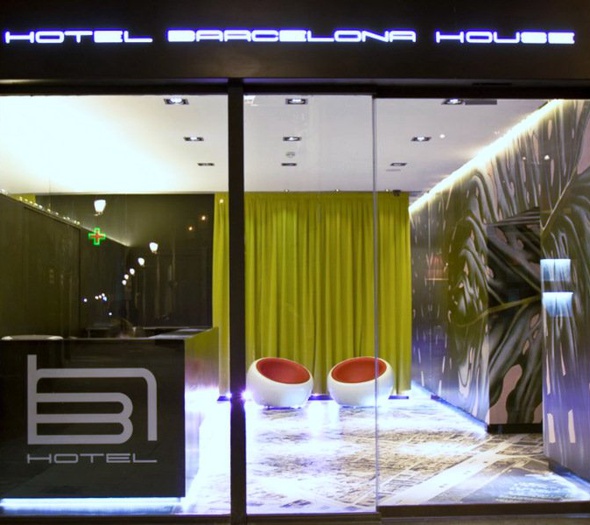 Recepcion 24 horas Hotel Barcelona House